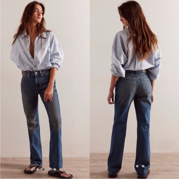 We The Free Denim - ❤️🔥FIRM PRICE❤️🔥 Free people We the free Xena Slim Straight Jeans